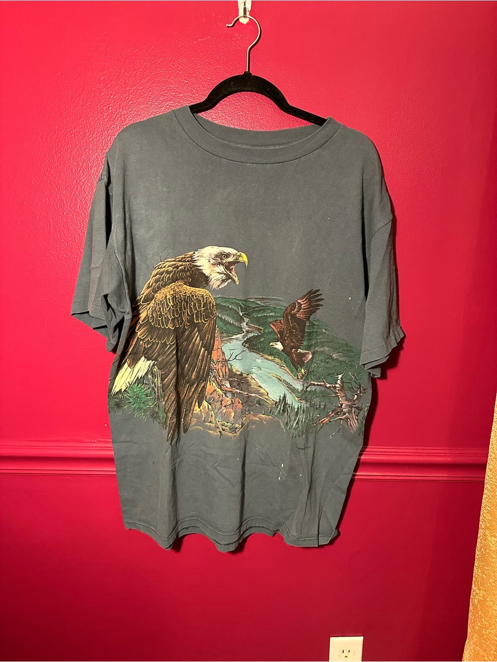 Habitat bald eagle tee